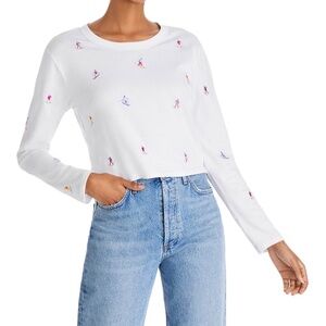 CHASER Embroidered Ski Shirt - SIZE XS